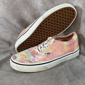 Vans Colorful Tie Dye Low Top Shoes Lace Up Skateboarding Casual | Womens Size 6